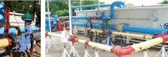 Figure 1. KEI's Incompressible Flow Loop used to perform a matrix of 1,300 tests to develop position-specific, bounding torque & flow coefficients used in KVAP database