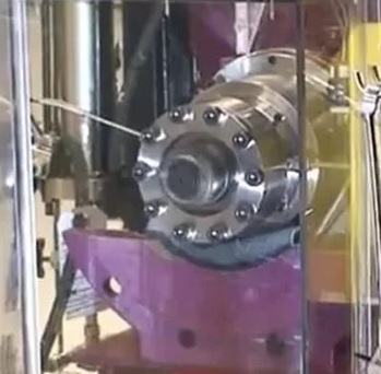 high pressure rotary seal test fixture