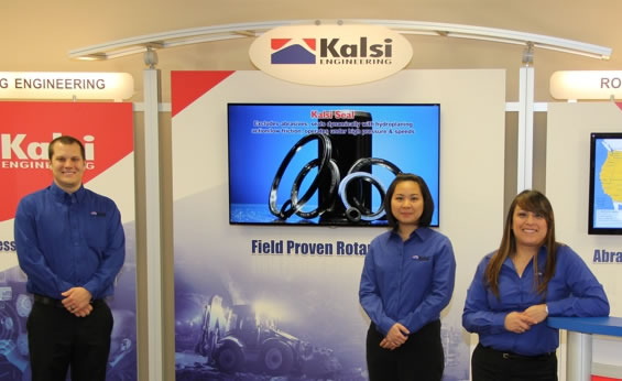 Kalsi Engineering technical personnel attend numerous trade shows around the world to maintain contact with their consulting engineering and rotary seal customers.