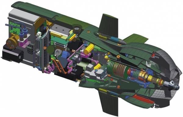 Kalsi-brand underwater vehicle seals protected the bearings of the NUWC LIGHT lightweight torpedo prototype from seawater exposure.