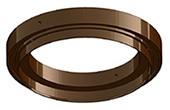 Axially Force Balanced, Laterally Floating Backup Rings