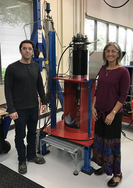 The 4.5” rotary seal test fixture was designed by Senior Consultant Aaron Richie and Staff Engineer Indira Grimes, and uses Aaron’s innovative stacked housing arrangement. This arrangement is easily adapted to perform seal testing with or without our patented laterally floating seal carriers.
