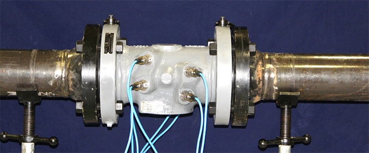 4-path ultrasonic flow meter